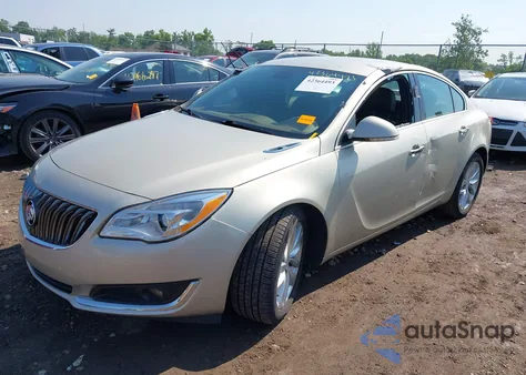 2014 Buick Regal Turbo/E-Assist Premium I from USA, damaged, VIN 2G4GN5EXXE9321071